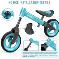 Bicicleta sin Pedales First Bike para Niños de 1,5 – 4 años hasta 25 Kg, Volante y Sillín de Altura Ajustable, Candado para Volante, Ultraligero para Niños y Niñas - details 30