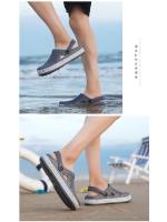 Sandalias con plataforma de camuflaje para hombre, zuecos con suela Eva, a la moda, para verano y exteriores - details 17