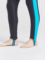 Ropa De Baño De Manga Larga Para Hombre, Secado Rápido Con Bloque De Color Y Cremallera Para Deportes Acuáticos - details 5