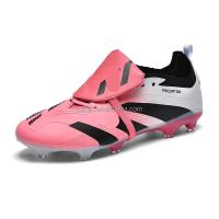 Nuevo diseño de alta calidad 2025 para tus propios zapatos, suela de uñas de TPU de entrenamiento para niños, zapatos de fútbol para hombres famosos - details 5