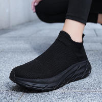 Taburete ultraligero tejido para mujer, zapatos deportivos ultraligeros de gran tamaño, ideal para primavera y otoño - details 4