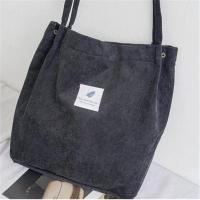 Bolsos de hombro de lona sólida, bolso de compras ambiental, bolsos de mano, bolso informal para mujer - details 5