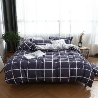 Funda de Edredón con Patrón Geométrico 220x240 y Funda de Almohada 200x200 Estilo Minimalista Gris para Ropa de Cama - details 4