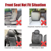 Juego de fundas universales para asiento de coche, protectores de cojín con patrón de impresión de neumáticos 3D, accesorios de estilo Interior para coche, nuevo, 2024 - details 7