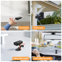 Cámara inalámbrica desconectada sin perforaciones con visión nocturna HD para interiores y exteriores 1080P - details 8
