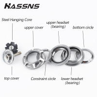 HASSNS-auriculares para bicicleta de montaña, caja de dirección de 44mm, 1 1/8, juego de cabezales integrados para ciclismo con tapa - details 2