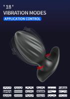 Vibrador Anal con Control por aplicación para hombres y mujeres Gay, tapón Anal con Bluetooth, masajeador de próstata giratorio, masturbador femenino, juguete sexual para adultos - details 6