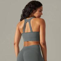 Sujetador deportivo a prueba de golpes para mujer, camiseta sin mangas para correr, ropa interior sexy para fiesta y yoga - details 28