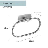 Elegante Juego de Anillos de Toalla de Acero Inoxidable de 4 Piezas Resistente a la Oxidación, Carga Máxima 10kg, Montaje en la Pared - details 27