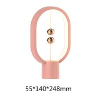 Lámpara de mesa LED elíptica magnética, interruptor de aire medio, cuidado ocular, luz nocturna, Control táctil - details 13