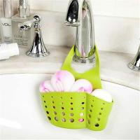 Organizador de Estante de Lavabo de Doble Capa Soporte de Almacenamiento de Jabón y Esponja Colgante de Silicona Accesorios de Organización de Cocina - details 3