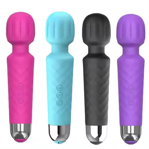 Potente multivelocidad USB recargable flexible varilla masajero de silicona vibrador juguetes sexuales para mujeres Av palito de masaje tienda sexual juguete adulto - 1