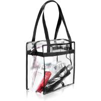 BAGAIL Bolsas Transparentes Aprobadas por el Estadio Bolso de Mano Transparente con Cierre de Cremallera Bandolera Bandolera con Correa Ajustable - details 70