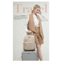 Mochila para mujer, Mochila escolar ligera para ir al trabajo, Mochila de tela Oxford, Mochila de gran capacidad, Bolsa de ordenador, Bolsa de viaje de ocio de moda - details 6