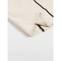 Camiseta de lana de doble cara para mujer, chaqueta cortavientos tejida con solapa de manga larga, holgada, otoño e invierno - details 17
