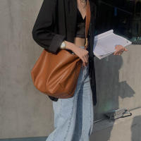 Bolso Vintage para Mujer de Cuero PU Diseño de Cojín Boston Bolso de Hombro Casual de Gran Capacidad Moda Bolsa de Compras - details 23
