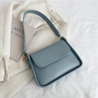Bolsos cruzados para mujer, bolso de hombro de cuero de PU de Color sólido, bolso pequeño de moda - details 16