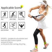 1Pcs Sports Full Leg Compression Sleeves Long Knee Support for Cycling Running Basketball Weightlift Workout Joint Pain Relief - details 8