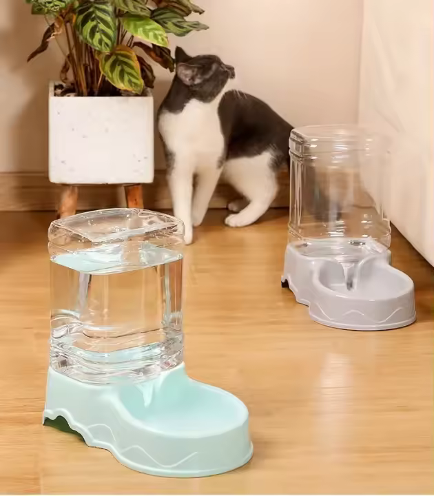 Alimentador Automático para Mascotas Gran Capacidad 3.8L Almacenamiento de Granos - 1