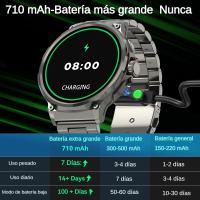 Para Android Ios GPS Track Reloj Inteligente hombres Pantalla ultra HD AMOLED de 1,85 pulgadas, batería grande de 710 mah, llamada Bluetooth, Rastreador GPS para hombres, Pronóstico en tiempo real, Frecuencia card - details 4