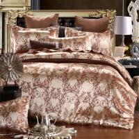 Juego de cama de alta gama, jacquard, tamaño king, juego de cama de boda europeo de lujo - details 1