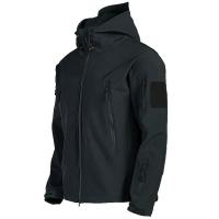 Military Shark Skin Soft Shell Jackets Men Tactical Windproof Waterproof jacket men Army Combat Jackets Mens Hooded Bomber Coats - details 1
