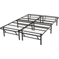 montaje sin herramientas, permite almacenar debajo de la cama, 90 x 200 cm, 35,5 cm, Negro - details 13