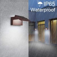 Lámpara LED de Pared de 24W para Exterior Interior IP65, Luz de Pared Ajustable, Moderno Apliques de Pared Aluminio para Entrada Jardines Pasillo Sala, Blanco Cálido 2700K-3000K, Bronce - details 107