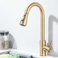 Rociador extraíble de agua fría y caliente de níquel cepillado para grifo de fregadero de cocina - details 16