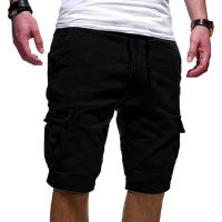Verano nuevo hombre Casual Multi-Bolsillo hombre quinto pantalon hombre - details 0