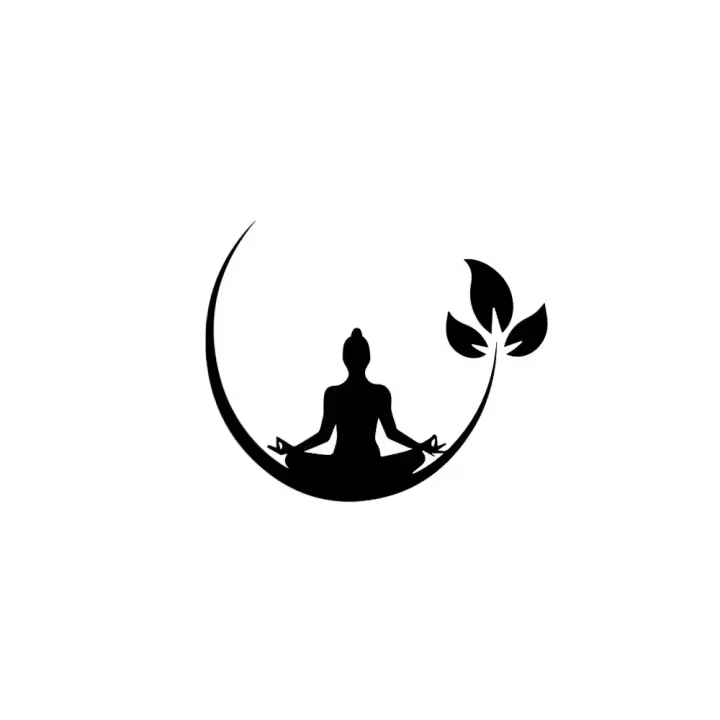 Pegatinas de pared de arte autoadhesivas extraíbles para meditación, impermeables, fondos de pantalla creativos para yoga, ventanas, papeles de decoración de habitación - 1