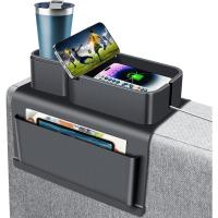 Soporte de Taza de Sofá de Silicona Bandeja Organizadora Anti-Derrames para Remoto, Snacks, Teléfono Móvil Accesorios de Electrónica - details 6