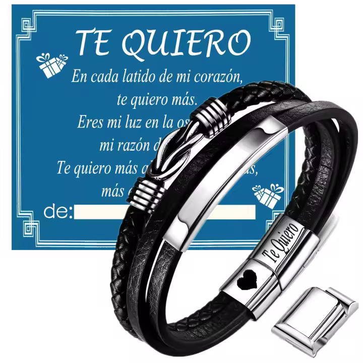 Regalos para Hombres, marido, amigo Regalos, con grabado Te Quiero, aniversario de boda, regalo de cumpleaños, regalo de amor para hombres - 1