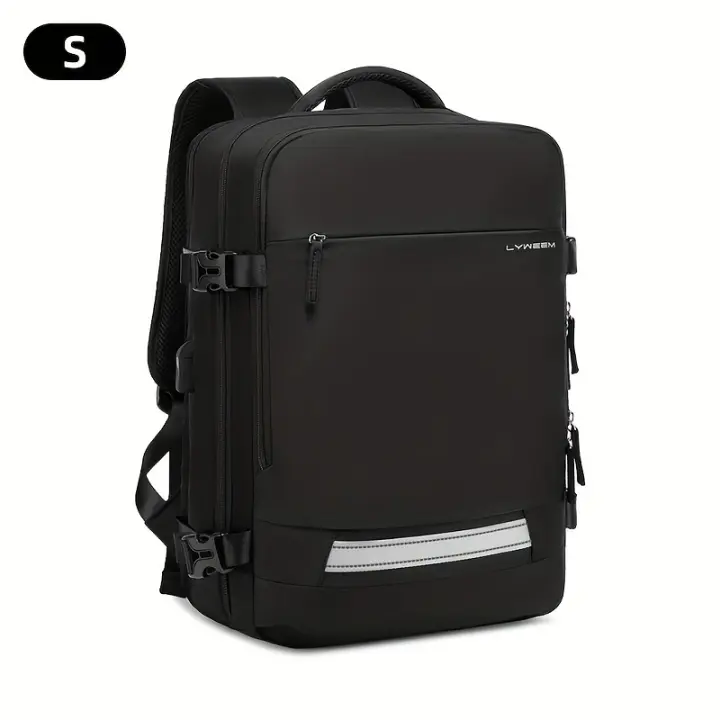 Mochila de Montañismo de Gran Capacidad Bolso de Computadora de Moda para Mujeres con Bolsillos Secos y Húmedos Mochila de Commutación Diaria Multifuncional - 1