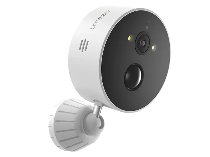 TMEZON-cámara de seguridad IP inalámbrica para exteriores, videocámara de 1080P con WIFI, batería recargable, Audio bidireccional, aplicación ICSEE de movimiento PIR - 1
