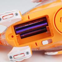 Juguete eléctrico musical con columpio para peces con luces y engranajes transparentes, juguetes sensoriales educativos interactivos para niños, regalos de cumpleaños - details 8