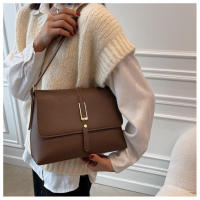 Bolso retro grande y sencillo para mujer, bolso de hombro para axila, bolso de mensajero popular, - details 10