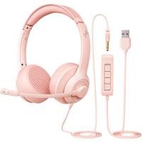 Auriculares Con Micrófono USB Para PC Auriculares Inalámbricos Con Cancelación De Ruido Y Control In-line Para Oficina Y Hogar - details 8