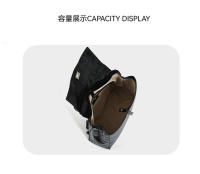 Bolso de Lujo de Cuero de Cocodrilo Negro para Mujer Bolso Cruzado Versátil para Primavera y Otoño - details 6