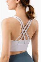 Top de Yoga Transpirable ZHUMU GYM Top de Deportiva de Verano con Espalda Cruzada para Mujeres - details 20