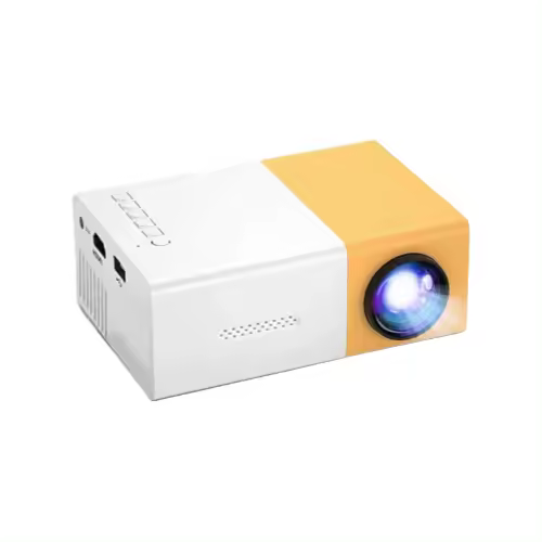 Mini proyector YG300 Home HD con memoria USB y SD, cine en casa, la mejor experiencia de película, TV y juego para acampar al aire libre - 1