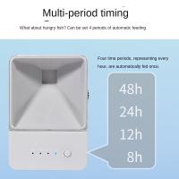 Alimentador automático de pecera con sincronización inteligente, doble antibloqueo, funcionamiento silencioso, alimentador eléctrico de peces de gran capacidad ajustable - details 13