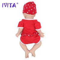 Muñeca de Silicona Recién Nacida IVITA WG1528 Muñeca Realista de Niña de 43cm con Ropa - details 24