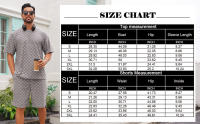 Conjunto Casual de Moda Verano 2025 para Hombres Camiseta con Manga Corta, Pantalones Cortos, Talla Grande - details 0