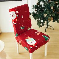 Fundas de Sillas de Navidad Universales Juego de 4 Piezas Ajustables para Cocina, Hotel, Restaurante, Fiesta, Hogar Decor - details 3