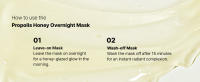 leave on mask overnight honey glazed glow in morning wash off instant radiant complexion