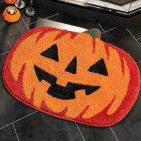 Alfombra de Halloween de Pared de Tejido de Araña Negra Alfombra Antideslizante para Bajo de Puerta Principal para Decoración Gótica - details 4