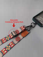 Cordón cruzado para teléfono móvil con diseño de tótem Retro, colgante ajustable para colgar en el cuello, colgante con junta de tarjeta Universal - details 3