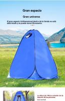 Tienda ducha camping Automático al aire libre privacidad vestidor Protección solar - details 1
