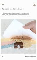 Alfombra Plegable para Juegos de Bebé 180x160 Impermeable Alfombra para Suelo Portátil con Bolsa de Viaje Juguetes de Actividades para Niños Recomendado p Niños - details 7
